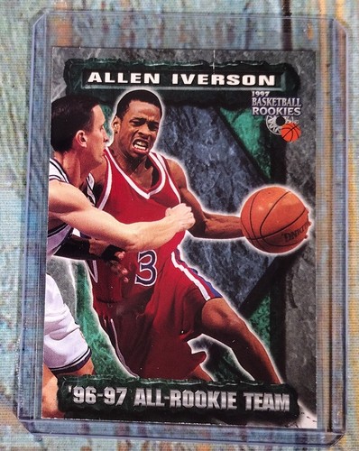 Allen Iverson 1997 Score Board '96-'97 All-Rookie Team #73 - Picture 4 of 5