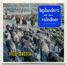 Laplanders and their Reindeer Finland View-Master Packet C-535-E