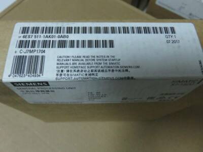 Siemens Simatic S7 1500 CPU 1511-1 PN 6ES7511-1AK01-0AB0 6ES7 511-1AK01-0AB0 NEW