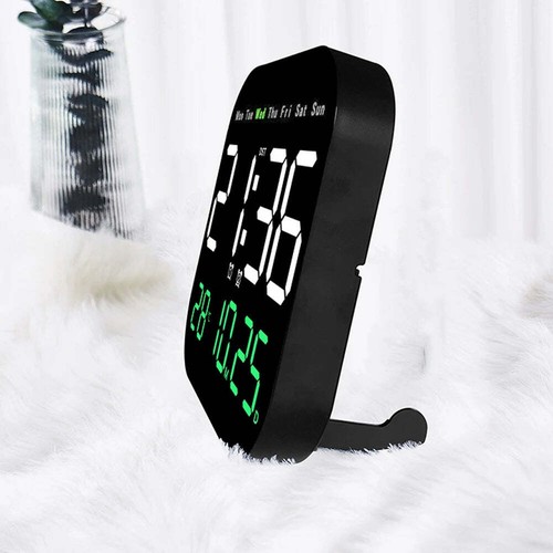 Digital Wall Clock with Large Display,Temp & Date | Wall-Mounted for Home/Office - Picture 4 of 25