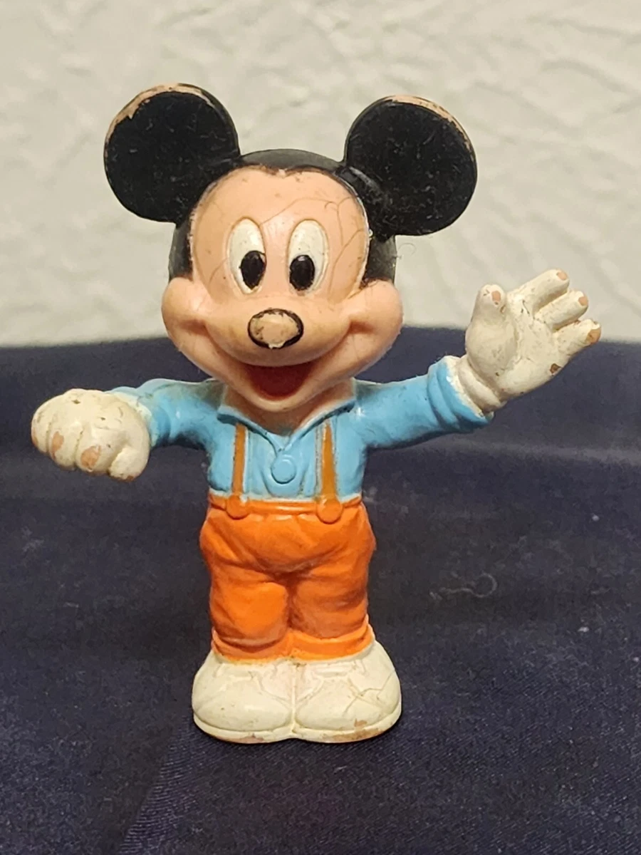 Disney Figure Mickey Baby Mouse Red Overalls 2.25