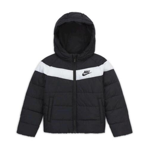 Nike Toddler Puffer Black Hooded Winter, Nike Toddler Girl Winter Coat