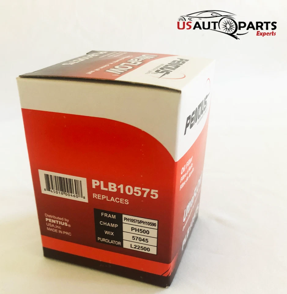 JUEGO DE 12 - FILTRO DE ACEITE PLB10575 PENTIUS - REEMPLAZA - PH500 - PH10590 - PO2500  Foto 3 de 4