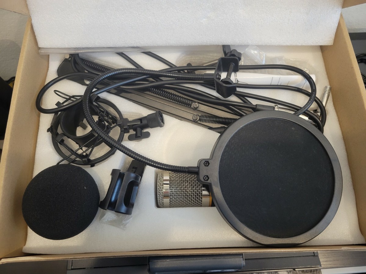 Zingyou BM-800 Open Box Condenser Microphone Bundle B01MZCS8MY Mic