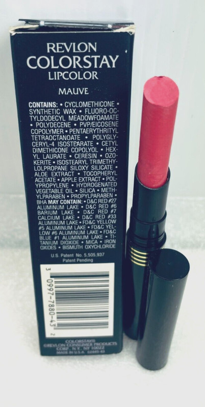 NEW in Box REVLON COLORSTAY LIPCOLOR #43 MAUVE ** RARE ORIGINAL!