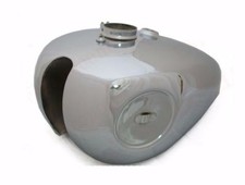 Per BSA Goldstar CATALINA Trials 2 Gallone Alluminio Serbatoio + Filler Tappo