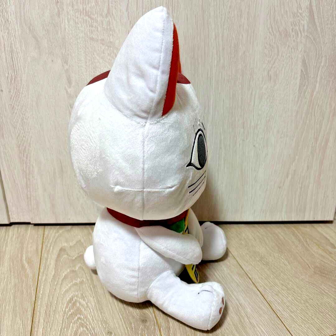 DAN DADAN Dandadan Turbo Granny Lucky Cat Big Sitting Plush Toy 2