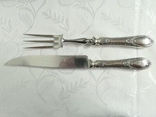 Jugendstil Tranchierbesteck versilbert, Reneka Frankreich