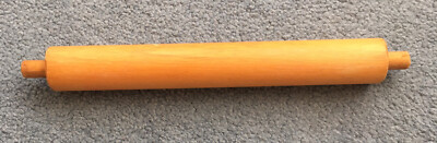 Retro Nudelholz aus Holz ca. 27 cm Länge