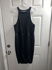 Torrid Black Sleeveless Short silky ribbed Stretch Dress Size 2 (2xl)