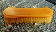 Vintage Dubarry Clothing Vanity Brush Butterscotch Bakelite Handle