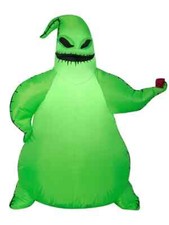 3.5ft Tall Disney Nightmare Before Christmas Oogie Boogie LED Inflatable NEW