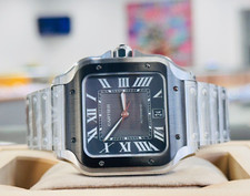 Cartier Santos de Cartier Large Size WSSA0037 ADLC Bezel Steel Watch UNWORN 6