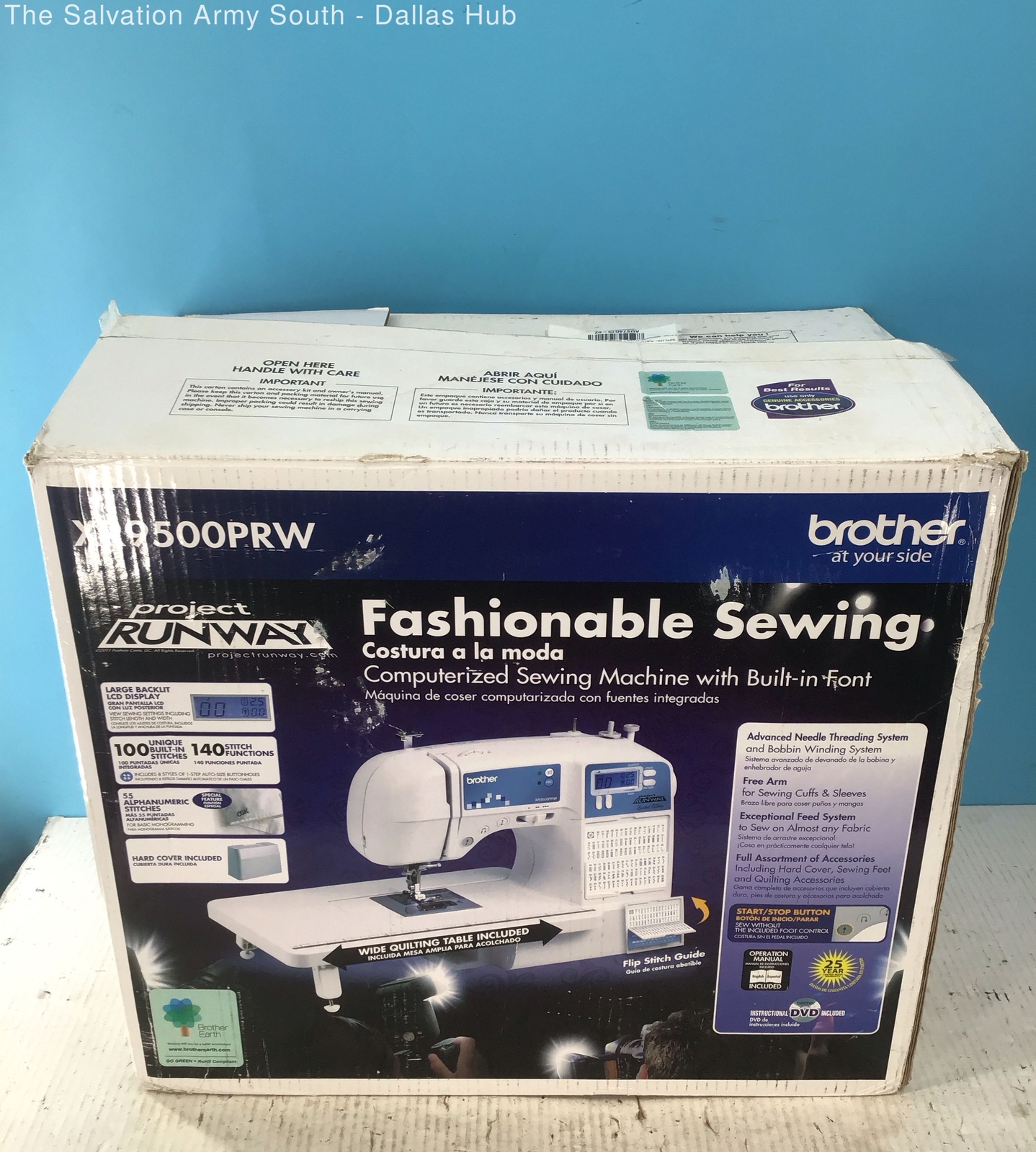 Brother XR9500PRW Project Runway Computerized Sewing Machine eBay