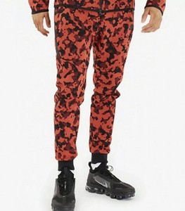 nike tech fleece red pants