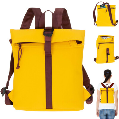 Rucksack Damen Handtasche New Rebels Tim Tasche klein aus Plane 511287 07 Gelb
