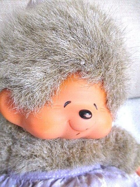 Peluche vintage Kiki le Vrai / Monchhichi Boxe – Ajena / Sekiguchi – Rare - Jeux & Jouets