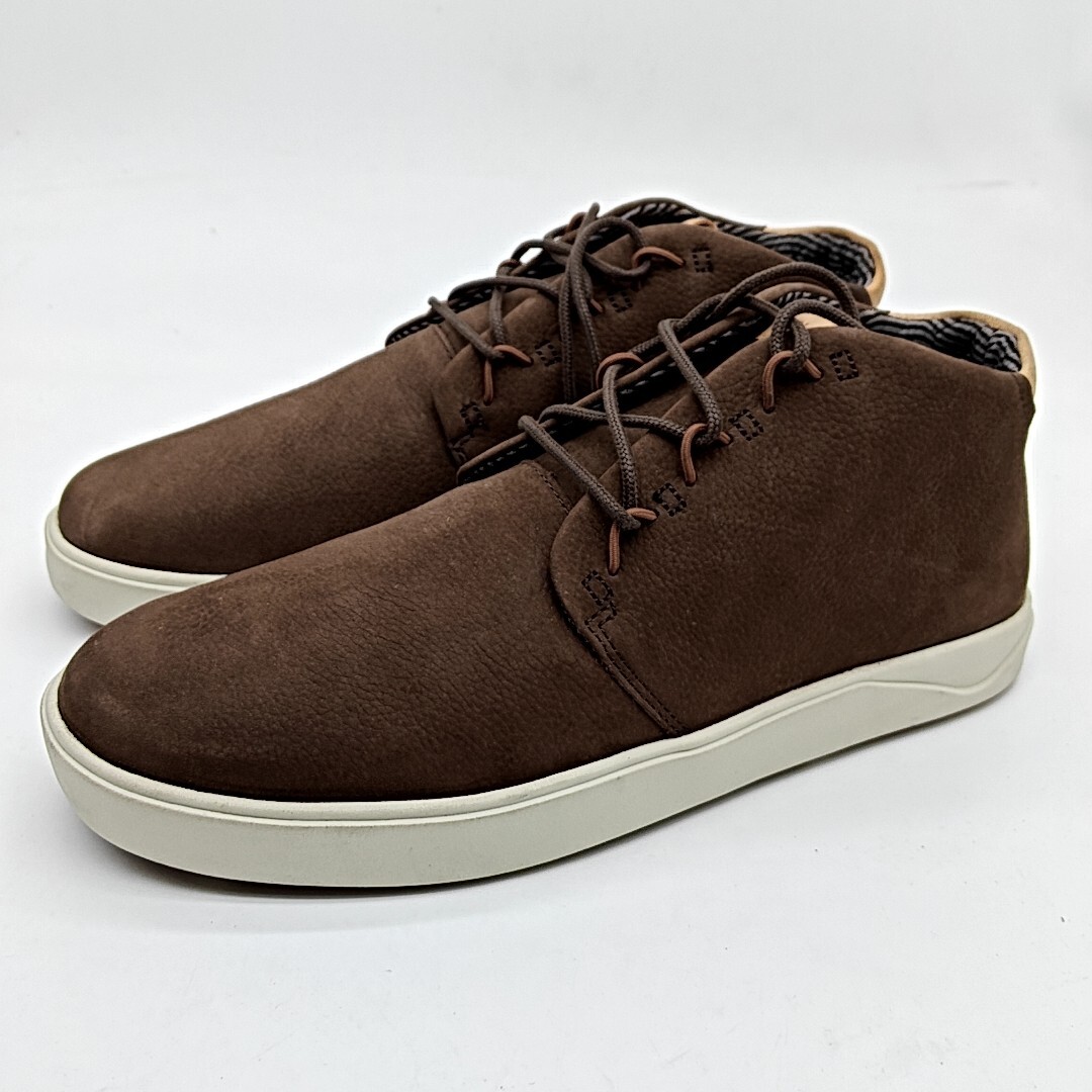 OluKai NANA HELE Men\'s Upper Tan Leather Real Fur Lining Chukka Boots size 9.5 OluKai Men main image 3