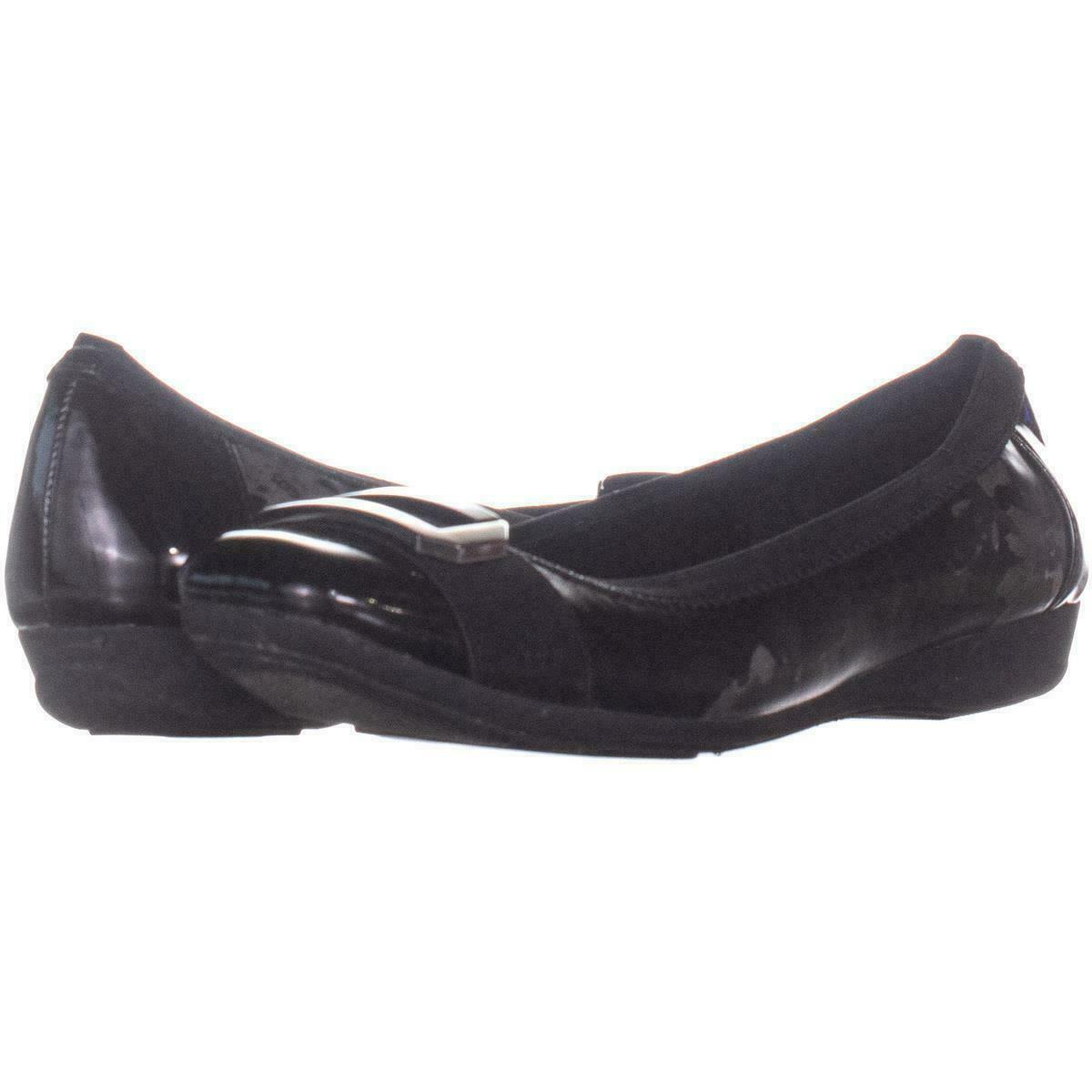 anne klein uplift buckle flats