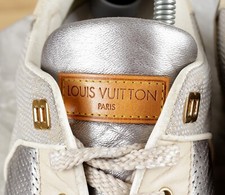 Louis Vuitton Silver Athletic Shoes for Women