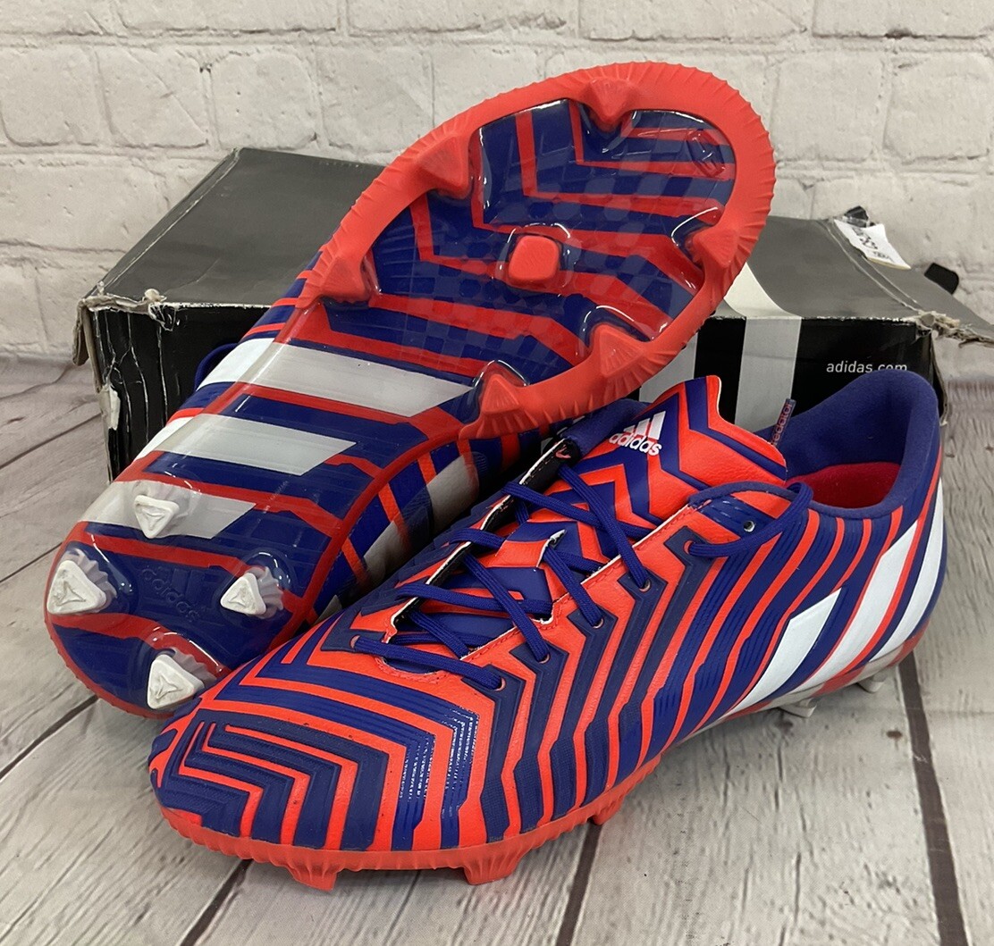 シューズ  PREDATOR FG Adidas B35452 Predator Instinct FG Mens Soccer Cleats Solar Red