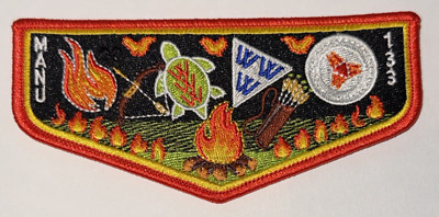Boy Scout OA 133 Ma-Nu Lodge Ceremonialist Ceremony Team Flap