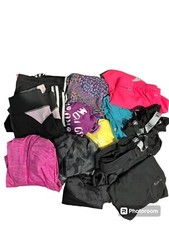 15 Piece Athletic Lot Bundle Size Small Tanks, Shorts, Jackets, Pants