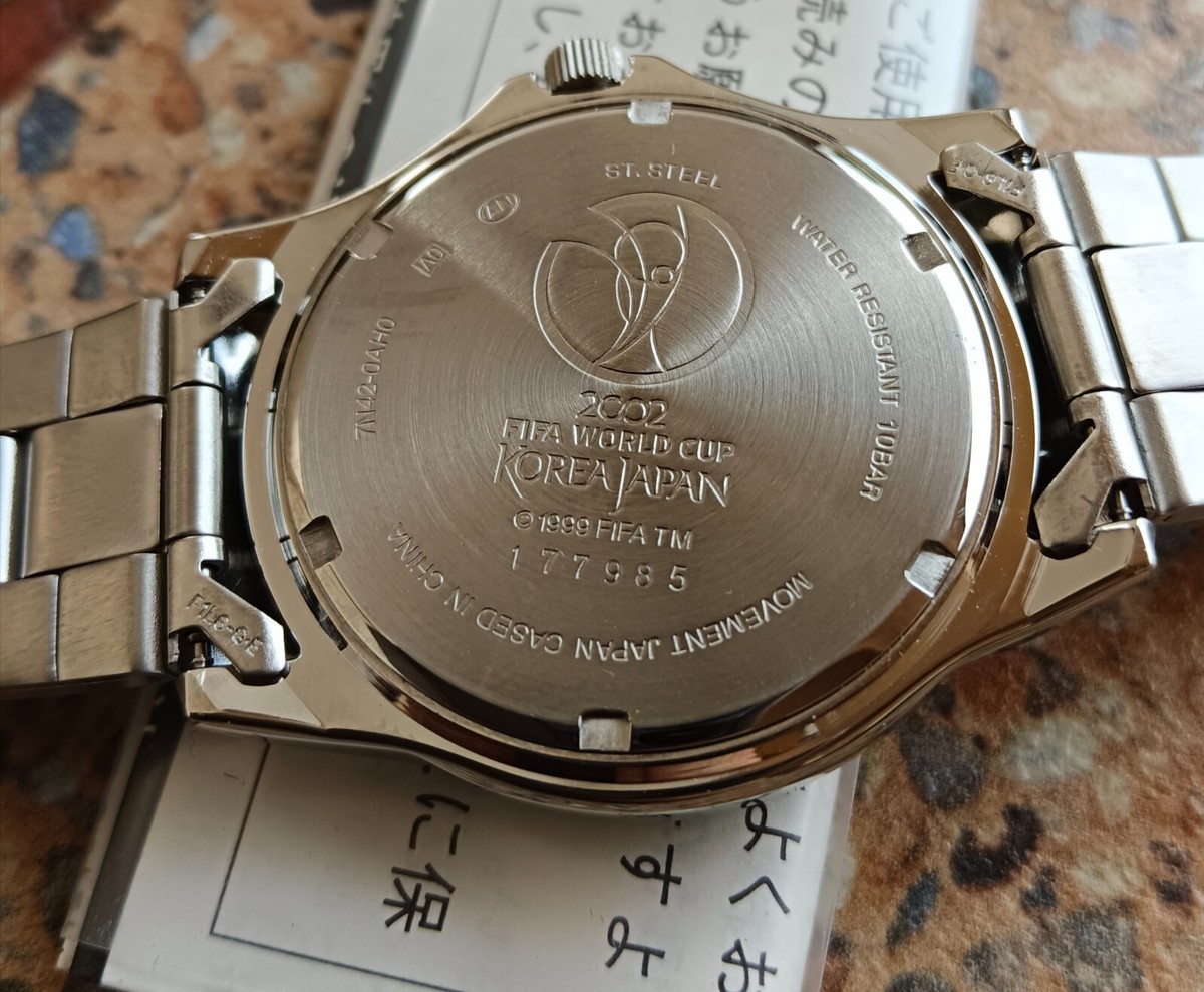 Seiko Quartz 7N42 0AH0 FIFA World Cup Japan Korea 2002 | eBay Seiko Quartz 7N42 0AH0 FIFA World Cup Japan Korea 2002 | eBay
