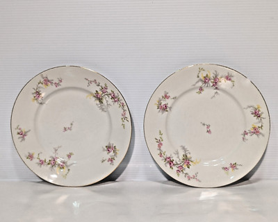 Set of 2: Antique Pre 1940 Jean Boyer Limoges France Porcelain