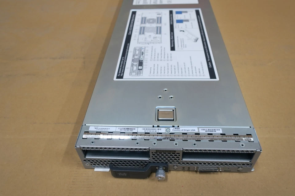 Cisco UCSB-B200-M4 UCS B200 M4 CTO with RAID and 2 x heatinks Blade Server - Image 2 of 4