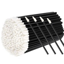200PCS Disposable Lip Applicators,Lipstick Applicator Wands Cosmetics Black