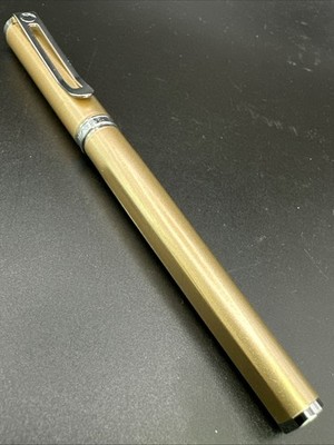 Monteverde Gold Colored Rollerball Pen - Excellent Used Condition - Needs Refill