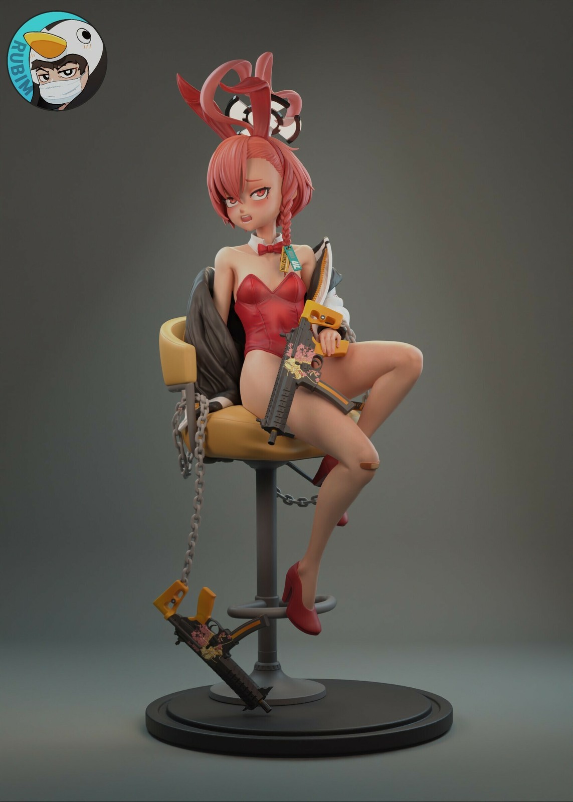 Figura / Estatua Neru Bunny varios tamaños