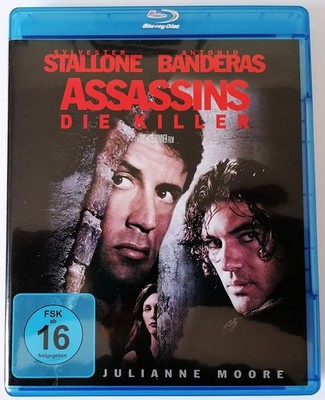 Stalone /  Banderas        ASSASSINS   -   Die Killer  Blu-ray  Zustand sehr gut