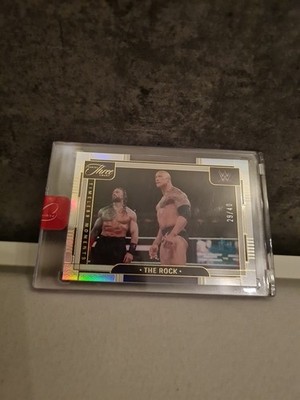 Wwe Panini Three Count Timeless Moments The Rock /40