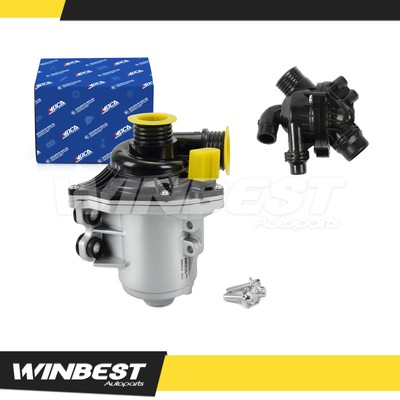 #ad #ad For 2007 2010 BMW X5 4 Door 3.0L 11517546996 Engine Water Pump amp; Thermostat $203.50