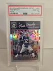 TOM BRADY 2016 1st Year Optic #62 Silver Holo Prizm Refractor SP PSA 10 Gem Mint