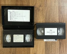 Cher promo VHS Tape Set Very Rare official