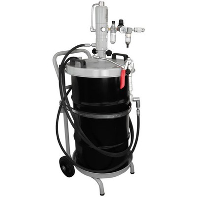 ZEELINE by Milton  ZE1213KC   70:1 Grease Pump for 120 Lbs. Kegs Package w/Cart