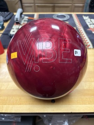 Used Hammer Cherry Vibe Bowling Ball 11 Pounds | eBay