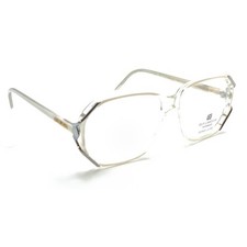 Guy Laroche NEW Vintage Sherry Clear Square Eyeglasses Frames 56-18 140 France