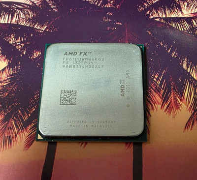 AMD FX-Series FX-6100 FD6100WMW6KGU Six Core CPU 3.3GHz Socket AM3+ Processor