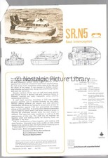 BRITISH HOVERCRAFT INFORMATION SHEETS, BH7 SR N4 SR N5 SRN 6 VG