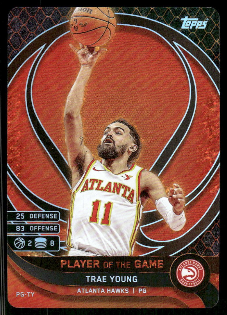 2025-26 Topps Match Attax #PG-TY Trae Young Player of the Game