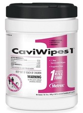  18 Cans CaviWipes1 Metrex Towelettes Large 160 Canister 13-5100 Exp 5/2028
