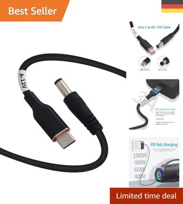 45W MagicConn USB Type C PD Kabel - 1,2m, für schnelles Laden & DC Umwandlung