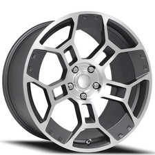 Oem Replica Wheels Fr 701f - Mustang Gt-d 19x1019x11 Sat Gunmetal 4pcs B2