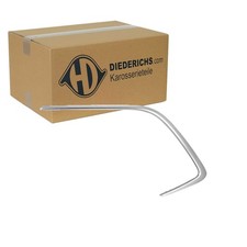 DIEDERICHS CHROM-LEISTE STOßSTANGE VORNE LINKS passend für TOYOTA COROLLA