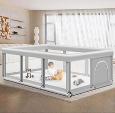 74"  50" Large Baby Playpen, Baby Playard for Babies and Toddlers