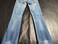 Rock Revival Women's Jeans Gwen Boot Size 26 Distressed Western